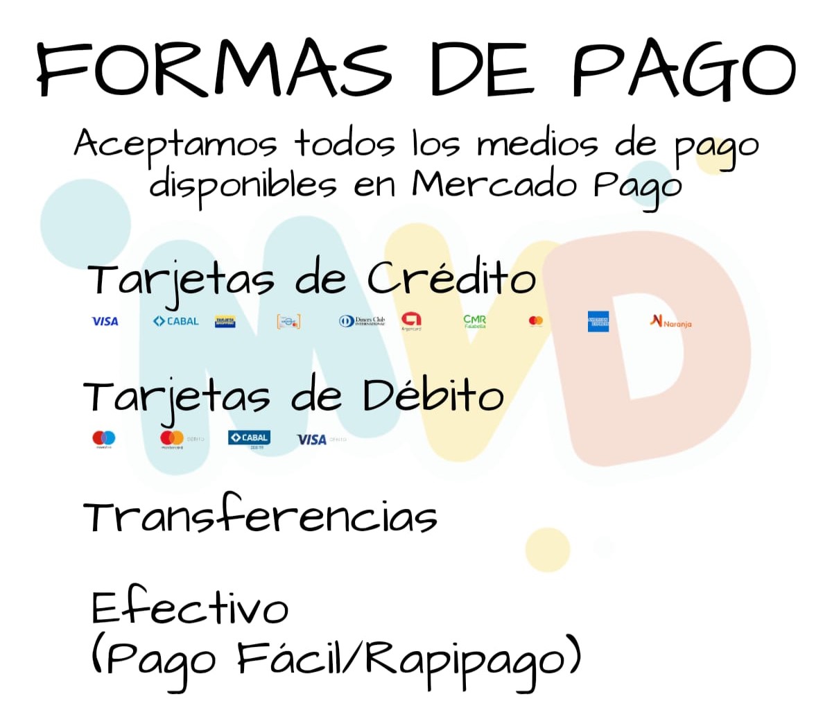 Formas de Pago